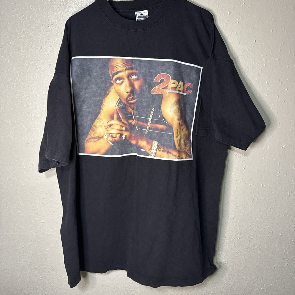 Classic Black 2Pac Graphic Tee